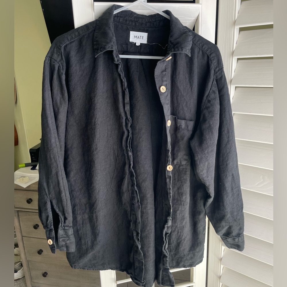 Mate linen button down